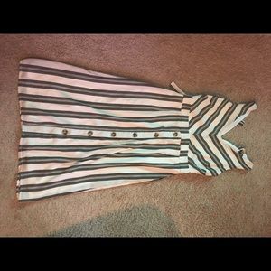 Crystal Sky black and white short Dress